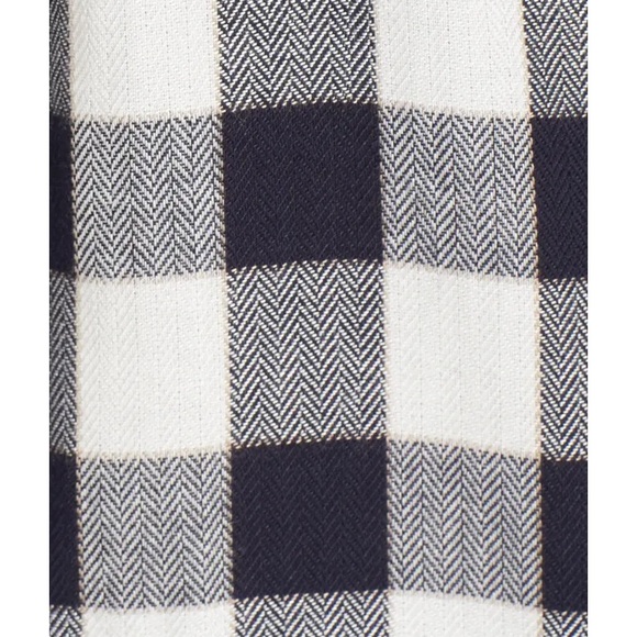 Cupcakes & Cashmere | Justine Embroidered Check Shirt | Size Small - Picture 5 of 5